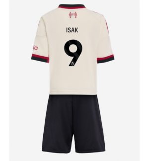 Liverpool Alexander Isak #9 Uit tenue Kinder 2025-26 Korte Mouwen en Broekje