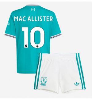 Liverpool Alexis Mac Allister #10 Derde tenue Kinder 2025-26 Korte Mouwen en Broekje