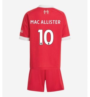 Liverpool Alexis Mac Allister #10 Thuis tenue Kinder 2025-26 Korte Mouwen en Broekje