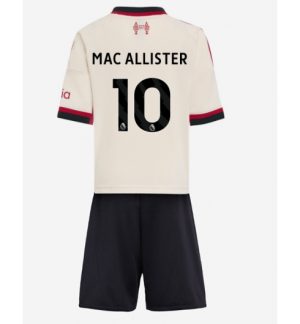 Liverpool Alexis Mac Allister #10 Uit tenue Kinder 2025-26 Korte Mouwen en Broekje