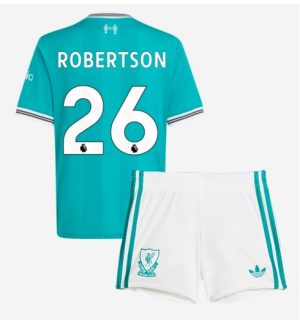 Liverpool Andrew Robertson #26 Derde tenue Kinder 2025-26 Korte Mouwen en Broekje