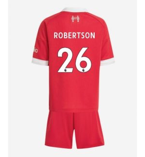 Liverpool Andrew Robertson #26 Thuis tenue Kinder 2025-26 Korte Mouwen en Broekje