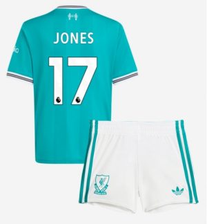 Liverpool Curtis Jones #17 Derde tenue Kinder 2025-26 Korte Mouwen en Broekje