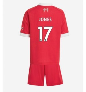 Liverpool Curtis Jones #17 Thuis tenue Kinder 2025-26 Korte Mouwen en Broekje