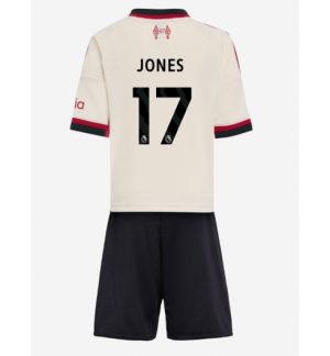 Liverpool Curtis Jones #17 Uit tenue Kinder 2025-26 Korte Mouwen en Broekje