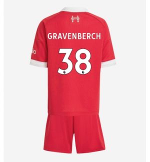 Liverpool Ryan Gravenberch #38 Thuis tenue Kinder 2025-26 Korte Mouwen en Broekje