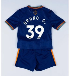 Newcastle United Bruno Guimaraes #39 Derde tenue Kinder 2025-26 Korte Mouwen en Broekje Newcastle United Bruno Guimaraes #39 Derde tenue Kinder 2025-26 Korte Mouwen en Broekje