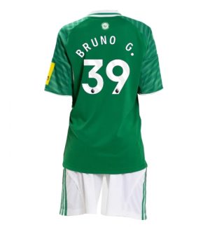 Newcastle United Bruno Guimaraes #39 Uit tenue Kinder 2025-26 Korte Mouwen en Broekje Newcastle United Bruno Guimaraes #39 Uit tenue Kinder 2025-26 Korte Mouwen en Broekje