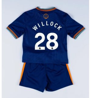 Newcastle United Joe Willock #28 Derde tenue Kinder 2025-26 Korte Mouwen en Broekje Newcastle United Joe Willock #28 Derde tenue Kinder 2025-26 Korte Mouwen en Broekje