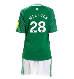 Newcastle United Joe Willock #28 Uit tenue Kinder 2025-26 Korte Mouwen en Broekje Newcastle United Joe Willock #28 Uit tenue Kinder 2025-26 Korte Mouwen en Broekje