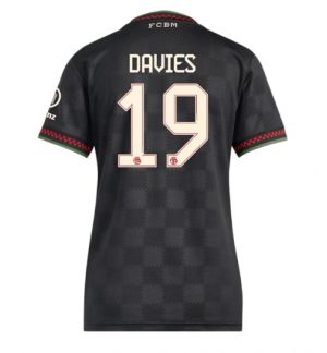 Bayern Munich Alphonso Davies #19 Derde tenue Dames 2025-26 Korte Mouw