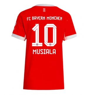 Bayern Munich Jamal Musiala #10 Thuis tenue Dames 2025-26 Korte Mouw