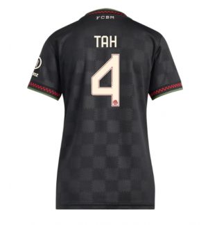 Bayern Munich Jonathan Tah #4 Derde tenue Dames 2025-26 Korte Mouw