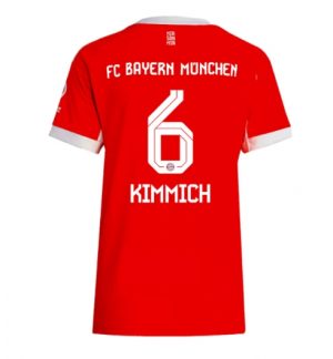 Bayern Munich Joshua Kimmich #6 Thuis tenue Dames 2025-26 Korte Mouw
