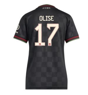 Bayern Munich Michael Olise #17 Derde tenue Dames 2025-26 Korte Mouw