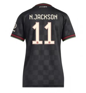 Bayern Munich Nicolas Jackson #11 Derde tenue Dames 2025-26 Korte Mouw