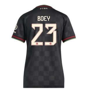 Bayern Munich Sacha Boey #23 Derde tenue Dames 2025-26 Korte Mouw