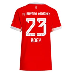 Bayern Munich Sacha Boey #23 Thuis tenue Dames 2025-26 Korte Mouw
