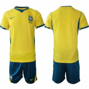 Brazilië WK 2026 Thuistenue Heren – Voetbalshirt + Shorts Brazilië WK 2026 Thuistenue Heren – Voetbalshirt + Shorts