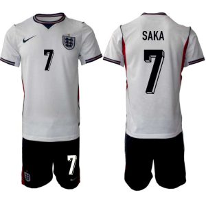 Engeland WK 2026 Thuistenue Heren – Bukayo Saka #7 Voetbalshirt + Shorts