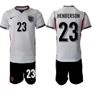 Engeland WK 2026 Thuistenue Heren – Dean Henderson #23 Voetbalshirt + Shorts