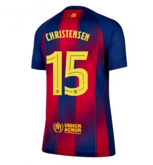 FC Barcelona Andreas Christensen #15 Thuis tenue Dames 2025-26 Korte Mouw