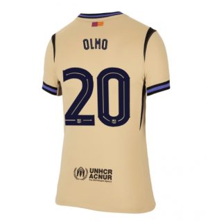 FC Barcelona Dani Olmo #20 Uit tenue Dames 2025-26 Korte Mouw