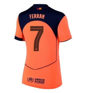 FC Barcelona Ferran Torres #7 Derde tenue Dames 2025-26 Korte Mouw