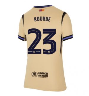 FC Barcelona Jules Kounde #23 Uit tenue Dames 2025-26 Korte Mouw
