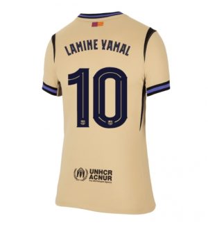 FC Barcelona Lamine Yamal #10 Uit tenue Dames 2025-26 Korte Mouw