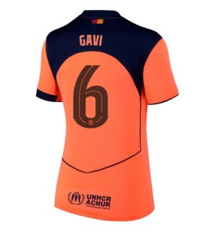 FC Barcelona Paez Gavi #6 Derde tenue Dames 2025-26 Korte Mouw