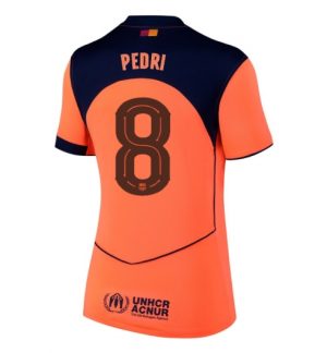 FC Barcelona Pedri Gonzalez #8 Derde tenue Dames 2025-26 Korte Mouw