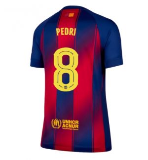 FC Barcelona Pedri Gonzalez #8 Thuis tenue Dames 2025-26 Korte Mouw
