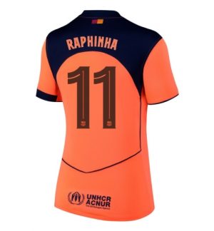 FC Barcelona Raphinha Belloli #11 Derde tenue Dames 2025-26 Korte Mouw