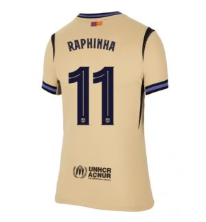 FC Barcelona Raphinha Belloli #11 Uit tenue Dames 2025-26 Korte Mouw
