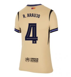 FC Barcelona Ronald Araujo #4 Uit tenue Dames 2025-26 Korte Mouw