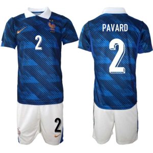 Frankrijk WK 2026 Thuistenue Heren – Benjamin Pavard #2 Voetbalshirt + Shorts Frankrijk WK 2026 Thuistenue Heren – Benjamin Pavard #2 Voetbalshirt + Shorts
