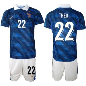 Frankrijk WK 2026 Thuistenue Heren – Theo Hernández #22 Voetbalshirt + Shorts