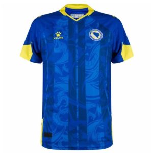 Bosnië en Herzegovina Thuisshirt EK 2024 – Heren – Korte Mouwen Bosnië en Herzegovina Thuisshirt EK 2024 – Heren – Korte Mouwen