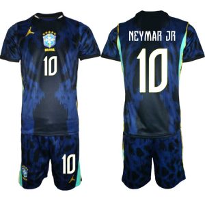 Brazilië Uittenue WK 2026 Heren – Neymar #10 Voetbalshirt + Shorts Set