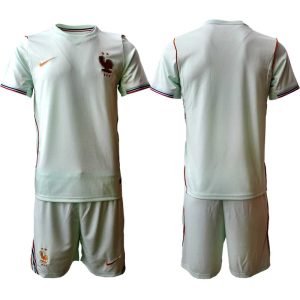 Frankrijk Uittenue WK 2026 Heren – Voetbalshirt + Shorts Set