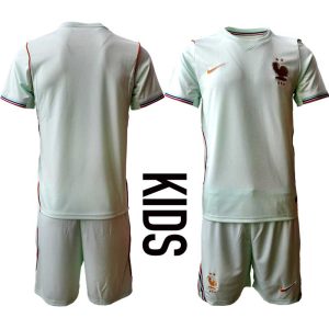 Frankrijk Uittenue WK 2026 Kinderen – Voetbalshirt + Shorts Set