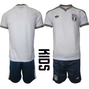 Italië Uittenue WK 2026 Kinderen – Voetbalshirt + Shorts Set