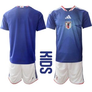 Japan Thuistenue WK 2026 Kinderen – Voetbalshirt + Shorts Set