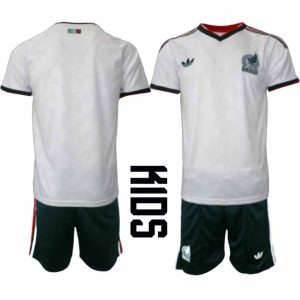 Mexico Uittenue WK 2026 Kinderen – Voetbalshirt + Shorts Set