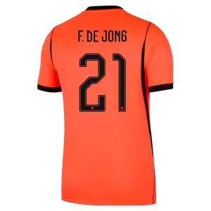 Nederland Thuisshirt WK 2026 Heren – Frenkie de Jong #21 Voetbalshirt