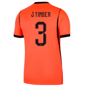 Nederland Thuisshirt WK 2026 Heren – Jurrien Timber #3 Voetbalshirt