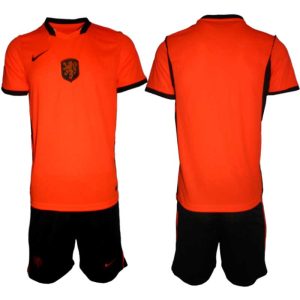 Nederland Thuistenue WK 2026 Heren – Voetbalshirt + Shorts Set