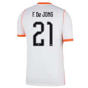 Nederland Uitshirt WK 2026 Heren – Frenkie de Jong #21 Voetbalshirt