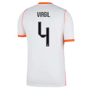Nederland Uitshirt WK 2026 Heren – Virgil van Dijk #4 Voetbalshirt